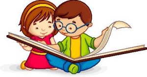 Kids-Reading-Cartoon-Type