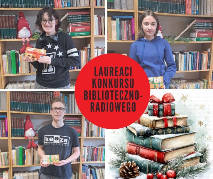 1laureaci konkursu biblioteczno-radiowego